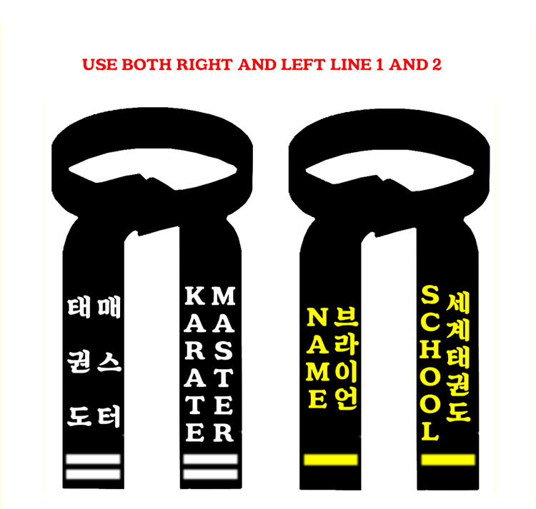EMBROIDERY BELTS
