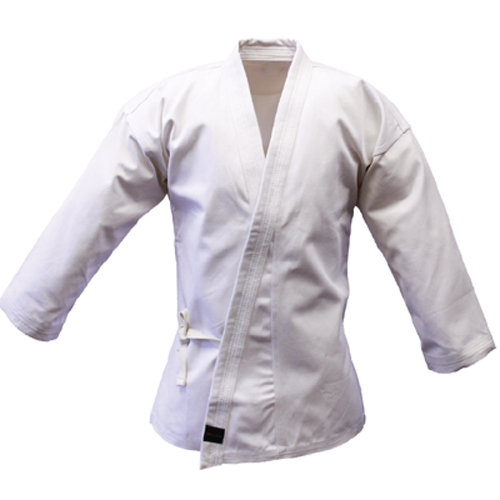 Heavy 12 oz. Traditional Uniform Jacket, White