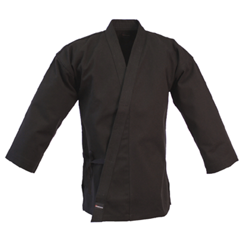 Heavy 12 oz. Traditional Uniform Jacket, Black