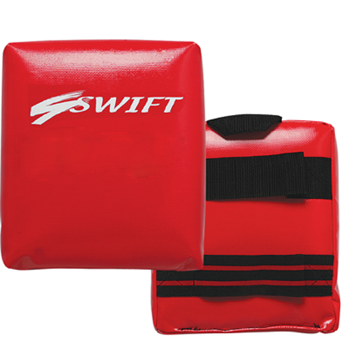 Square Hand Pad, Red