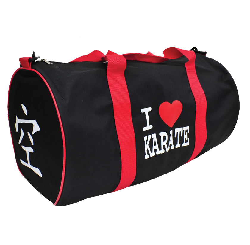 SPORTS BAG, I LOVE KARATE