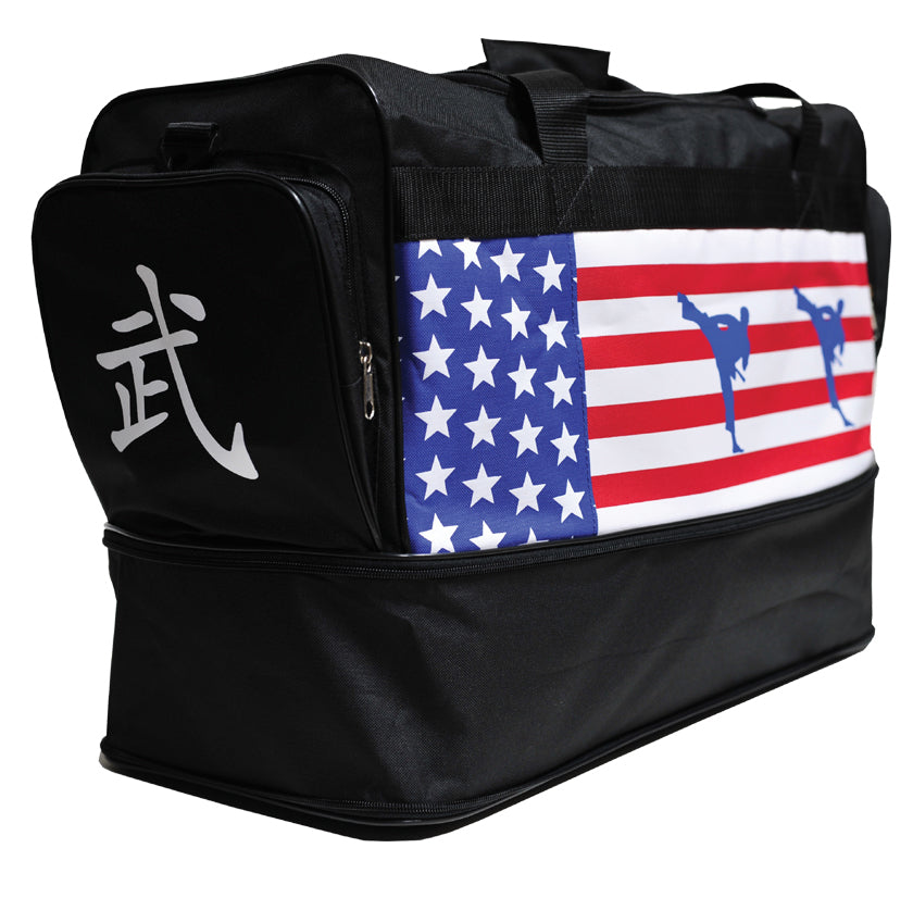 EXPANDABLE BAG, STARS AND STRIPES